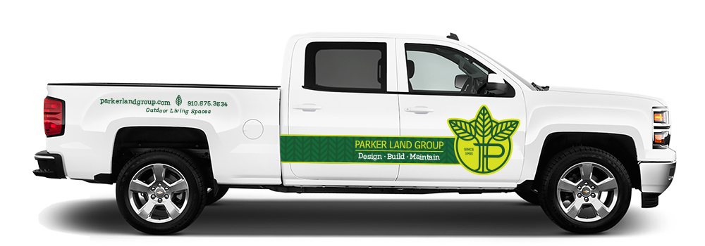 One of our branded service trucks